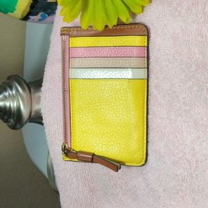 Tory Burch Multi Colored Card Holder.